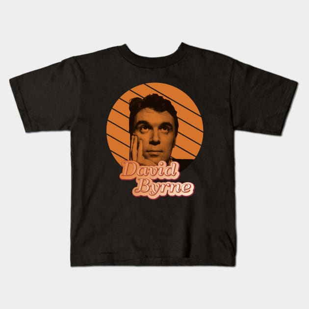 David Byrne Kids T-Shirt by Nana On Here